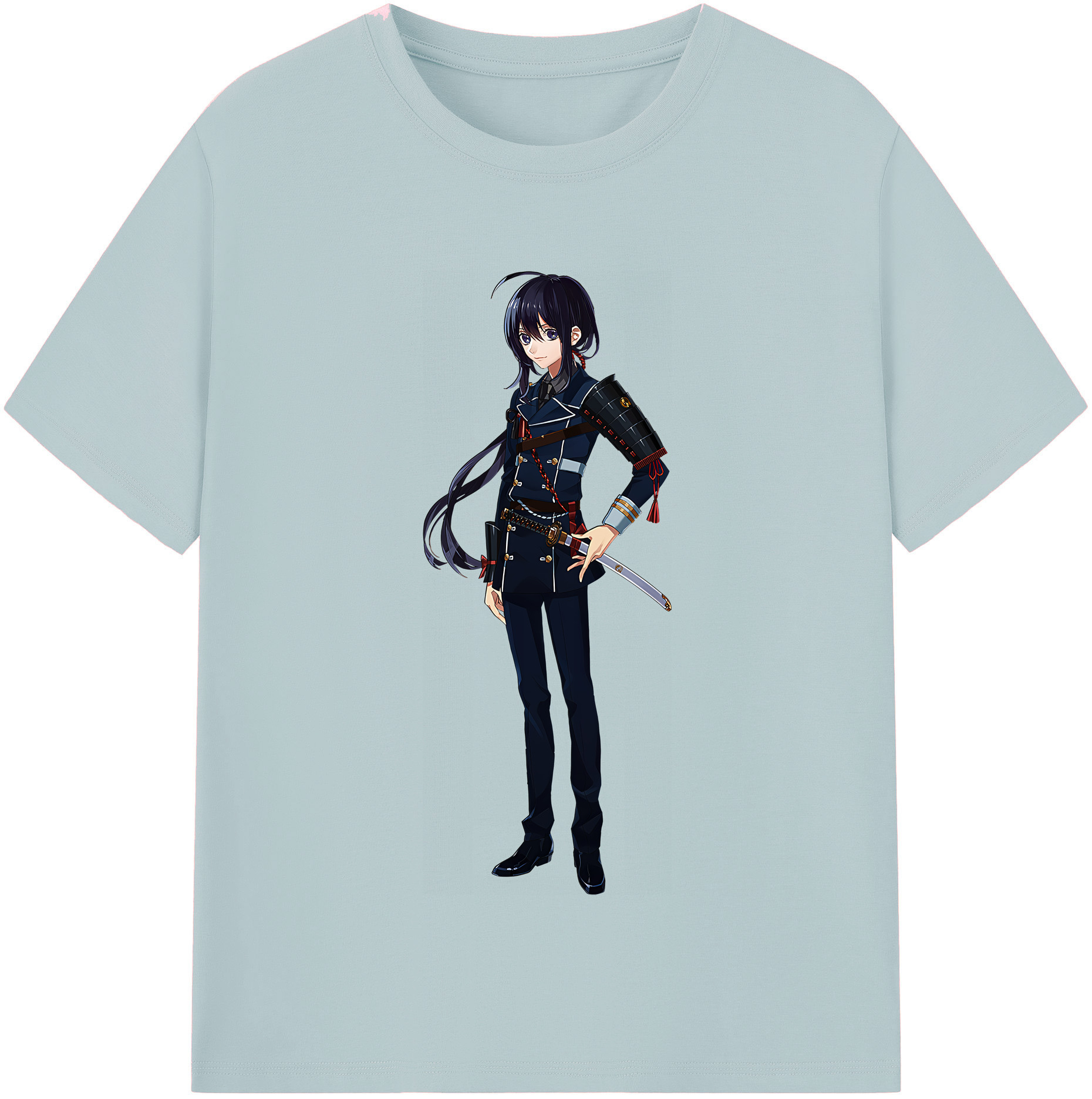 （画像用） 刀剣乱舞 Touken Ranbu 綿100％半袖Tシャツ（フロントプリント）